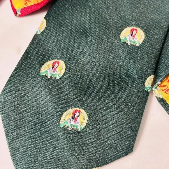 Sun Maid Raisin Growers - Lot of 3 - Rare Company Ties - Red Green Brown Logo - Picture 4 of 9